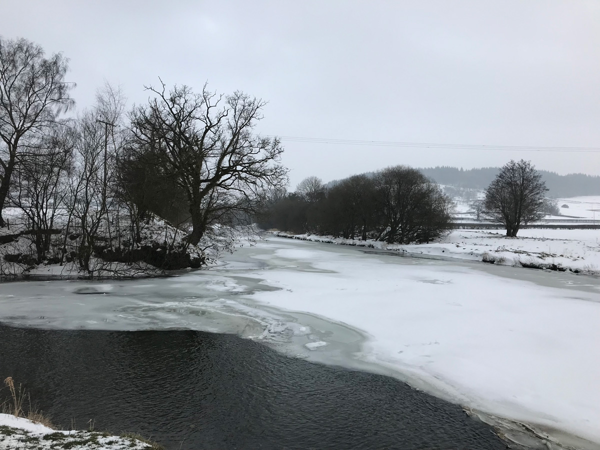 winter on the wye